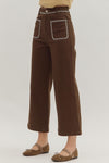 Dark Java Stitched Jeans