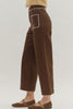 Dark Java Stitched Jeans