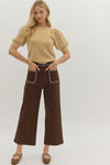 Dark Java Stitched Jeans