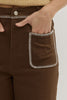 Dark Java Stitched Jeans