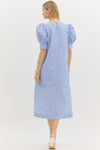 Baby Blues Midi Dress