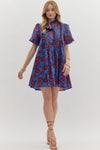 Fall Floral Dress