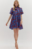 Fall Floral Dress
