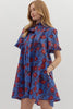 Fall Floral Dress