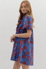 Fall Floral Dress