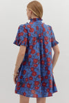 Fall Floral Dress
