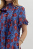 Fall Floral Dress