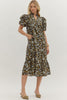 Ditsy Floral Midi Dress