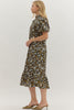 Ditsy Floral Midi Dress