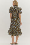 Ditsy Floral Midi Dress