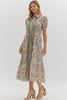 Fall Floral Dress