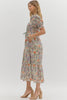 Fall Floral Dress