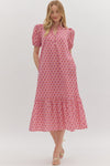 Pink Medallion Dress