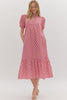 Pink Medallion Dress