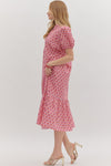 Pink Medallion Dress