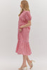 Pink Medallion Dress