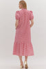 Pink Medallion Dress