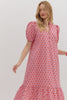 Pink Medallion Dress