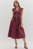 Maroon Friday Dress