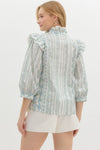 Light and Airy Ruffle Top