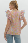 She Is A Wildflower Top