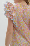She Is A Wildflower Top
