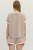 Feet in the Sand Short Set, Top
