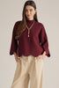 Scalloped Sweater