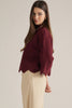 Scalloped Sweater