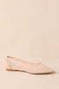 Ballet Beige Diamond Flats