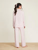 Barefoot Dreams Luxe Milk Jersey Piped Pajama Set