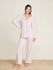 Barefoot Dreams Luxe Milk Jersey Piped Pajama Set