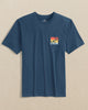Southern Tide Sunset Cropped Skipjack Tee Shirt