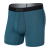 Saxx Quest Quick Dry Mesh Boxer Brief in Storm Blue
