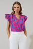 Berry Risette Ruffle Top