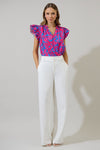 Berry Risette Ruffle Top