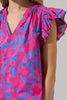 Berry Risette Ruffle Top