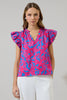 Berry Risette Ruffle Top