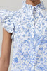 Anna Floral Ruffle Top