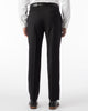 Ballin Comfort “EZE” Super 120’s Gabardine Flat Front Slacks in Black