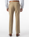 Ballin Comfort “EZE” Super 120’s Gabardine Slacks in Dunhill Model Tan