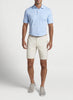 Peter Millar Salem High Drape Performance Short in Stone