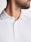 Peter Millar Solid Performance Polo in White