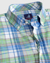 Johnnie O Woody Prep-formance Button Up Shirt in Greenway